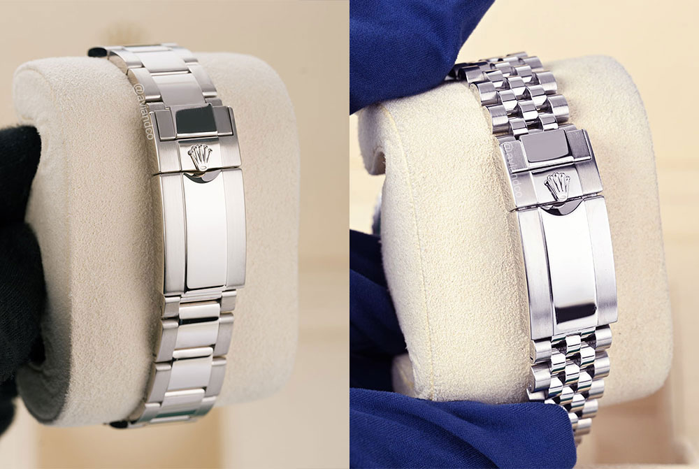 Rolex GMT-Master II compared on Oyster and Jubilee bracelets