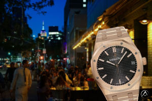 Audemars Piguet Royal Oak New York City rose gold watch
