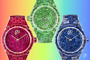 Avi & Co. Hue Collection rainbow of watches