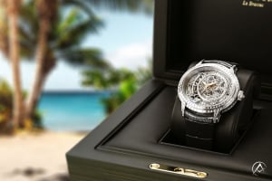 Audemars Piguet Millenary Tourbillon, 18K White Gold, Diamond Bezel, Openworked Dial