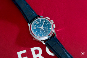 Patek Philippe Complications Annual Calendar, 18K White Gold, Blue Dial