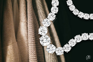 Diamonds by Avi & Co. Graduated Tennis Necklace, Platinum