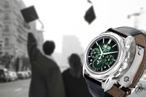 Patek Philippe Perpetual Calendar, Platinum, Green Dial, 41 mm Graduation Gift Luxury Watch Guide