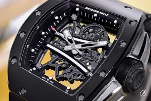 Richard Mille RM 61-01 Yohan Blake, TPZ Black Ceramic, Skeleton Dial