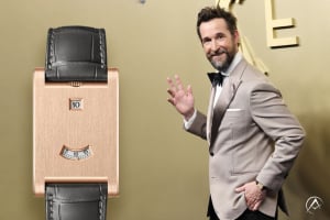 Luxury watches spotted at the 2026 Emmy Awards red carpet - Noah Wyle wearing Cartier Tank a Guichets