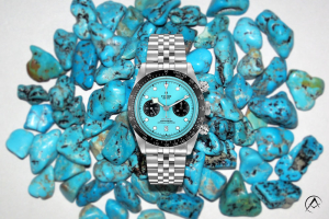 Tudor Black Bay, Stainless Steel, Turquoise Dial, 41 mm turquoise watches december birthstone