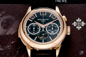 Patek Philippe Grand Complications, 18K Rose Gold, Black Dial, 42 mm