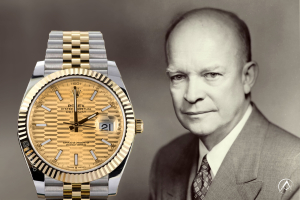 President Dwight D. Eisenhower Rolex Datejust Watch stainless steel and 18K yellow gold 36mm