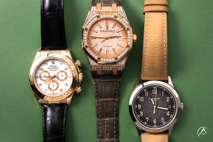 convertible watches at Avi & Co. from leather to metal straps and back