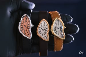 Cartier Crash watches available in NYC, Miami, or Aspen at Avi & Co. 