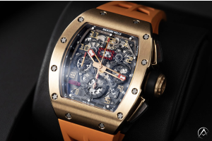 Richard Mille RM 011 “Red Demon” Automatic Flyback Chronograph, 18K Rose Gold