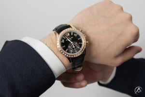 Patek Philippe Complications, 18K Rose Gold, Black Diamond Dial