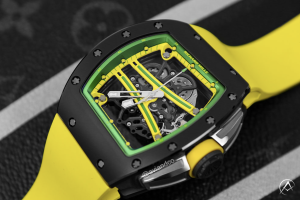 RM 61-01 Yohan Blake, TPZ Black Ceramic, Skeleton Dial, 50 mm