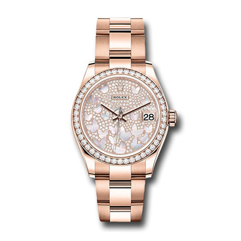 Rolex with butterflies hot sale