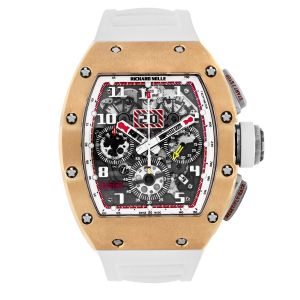 Richard Mille RM011 Canada Edition Rose Gold Titanium Skeleton Dial In Stock