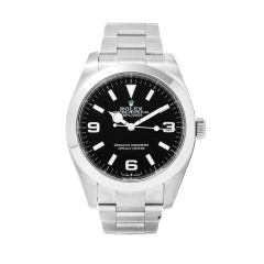 Rolex Explorer 36 124270, Stainless steel, Black dial, 36 mm