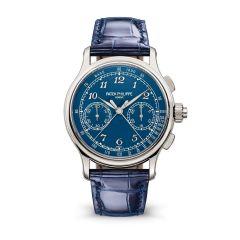 Patek Philippe Grand Complications 5370P-001, Perpetual Calendar, Platinum, blue Dial, 41mm