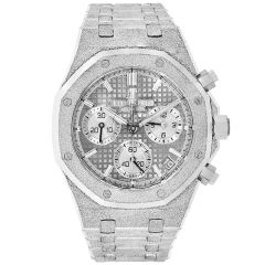 Audemars Piguet Royal Oak 26239BC Frosted White Gold Grey Dial In Stock