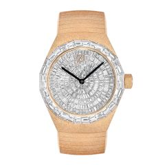 Avi & Co. Frosted Collection Diamond, Frosted 18K Rose Gold, 29.33CT, 40 mm