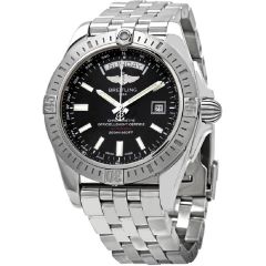 Breitling Galactic A453201A/BG10 Steel Black Dial In Stock