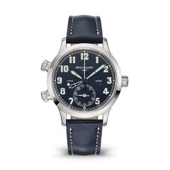 Patek Philippe Complications, 7234G-001, Dual Time Zone, White Gold, Blue Dial, 37.5mm
