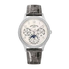 Patek Philippe Grand Complications 7140G-001, Perpetual Calendar, White Gold, Silver Dial, 35.1mm