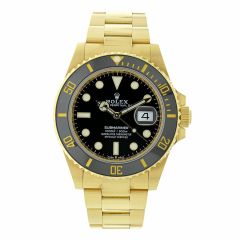 Rolex Submariner 126618LN Yellow Gold Black Dial In Stock