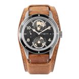 Montblanc Geosphere 119286, 1858 Geosphere, Steel - ceramic, Black