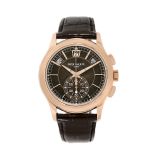 Patek Philippe Complications 5905R 001 Annual Calendar Chronograph 18K Rose Gold