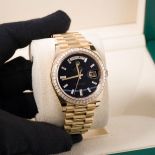 Buy the Rolex Day-date 40, 228398TBR-0038 with Black Diamond