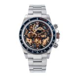 Rolex Daytona 116500LN Oyster Steel Spike Lee Skeleton Dial 40 m
