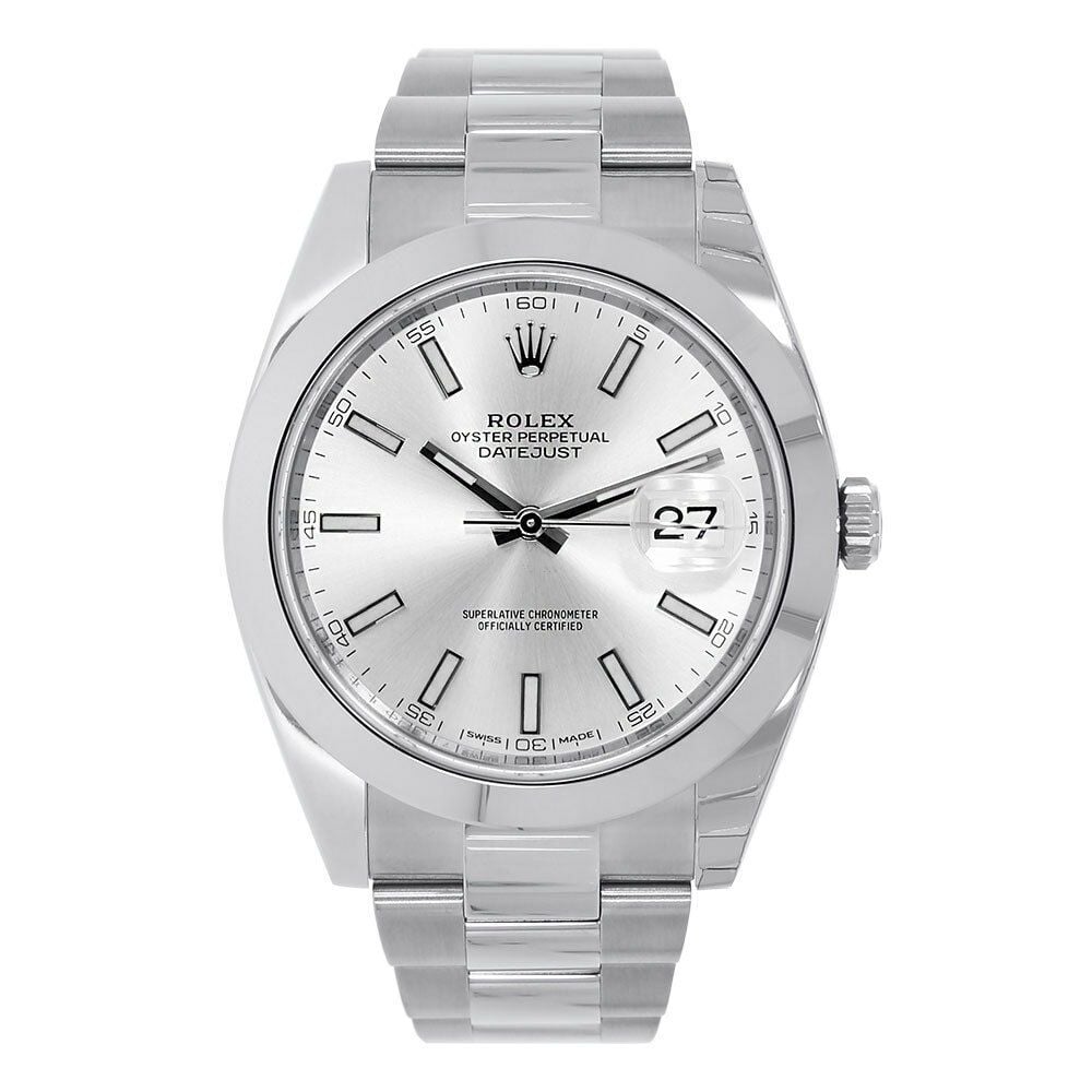 Rolex Datejust 41 126300, Jubilee, Steel, Silver Index Dial, 41mm - Avi & Co. 1