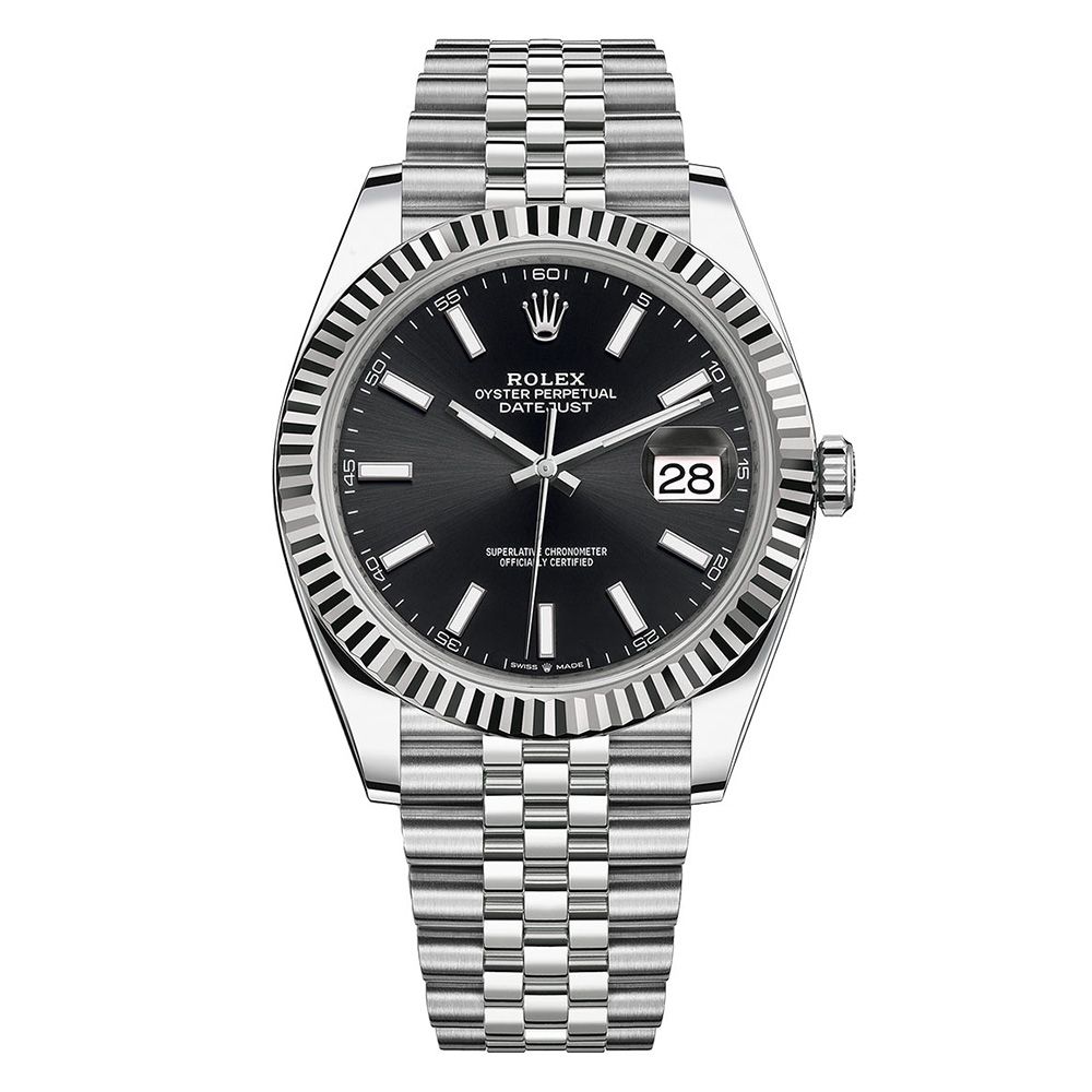 Rolex Datejust 41 126334, Jubilee, Steel, Black Index Dial, 41mm - Avi & Co. 1