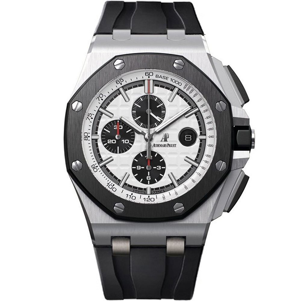 Audemars Piguet Royal Oak Offshore 26400SO, Steel, Silver Dial - Avi & Co. 2