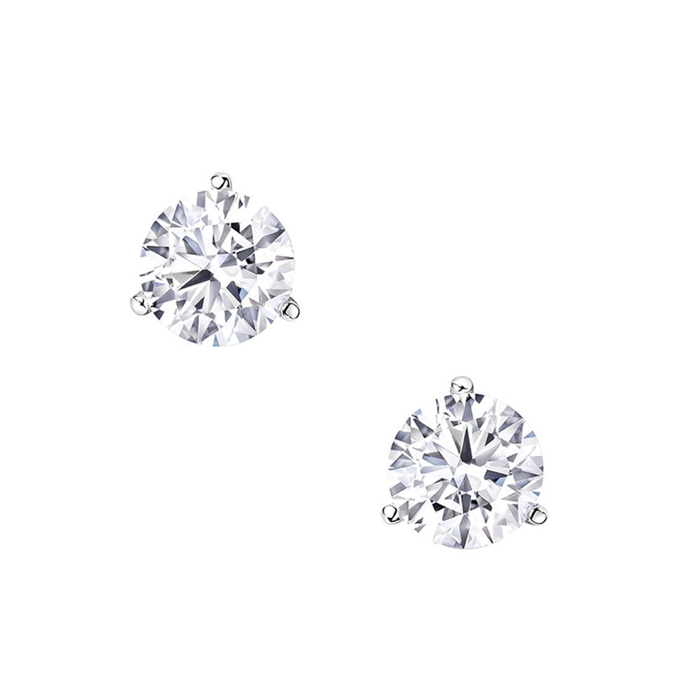 Avi & Co. Round Solitaire Diamonds Studs