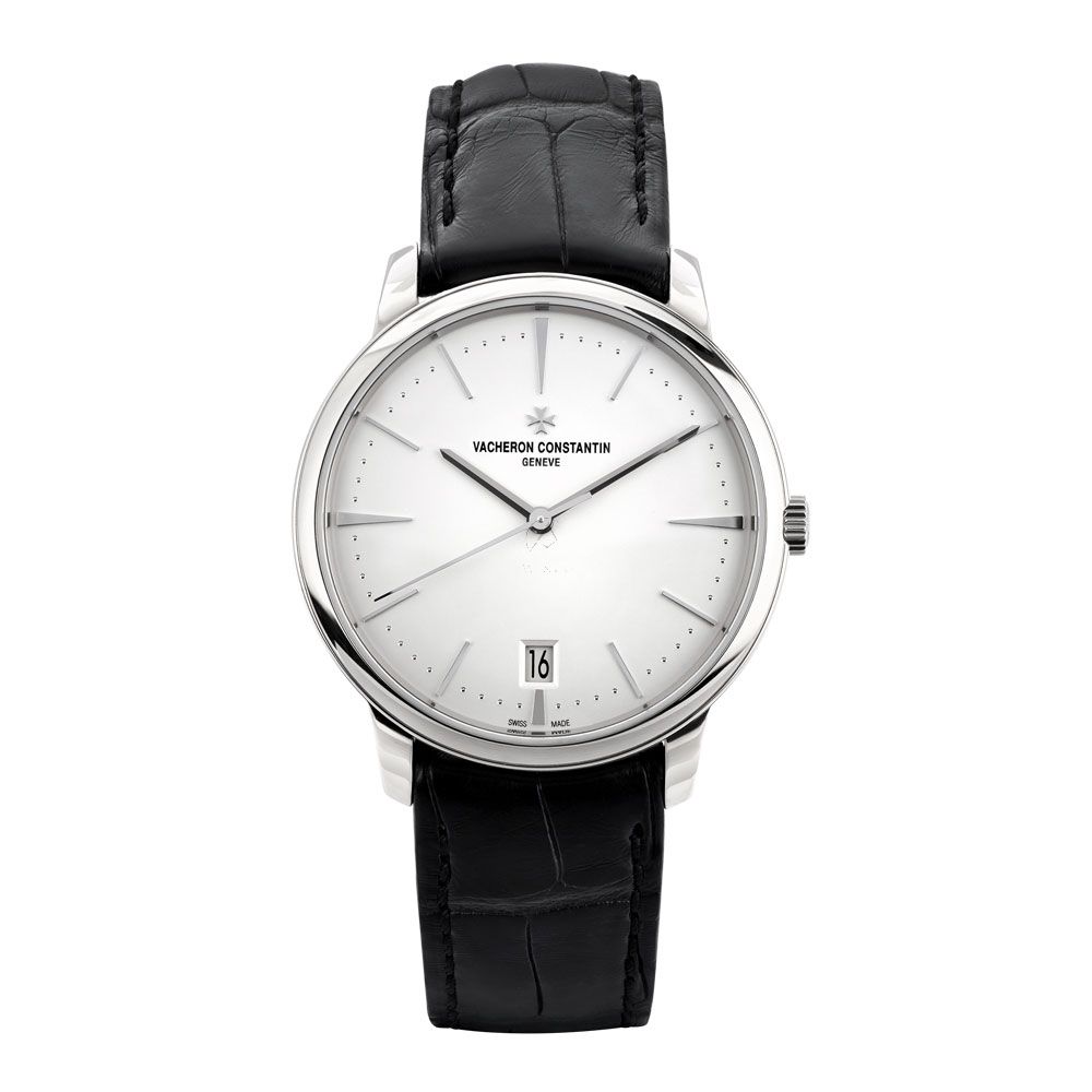 Vacheron Constantin Patrimony, Ref: 4100U/000G-B181, 18K WG, Silver Dial 36mm - Avi & Co. 1