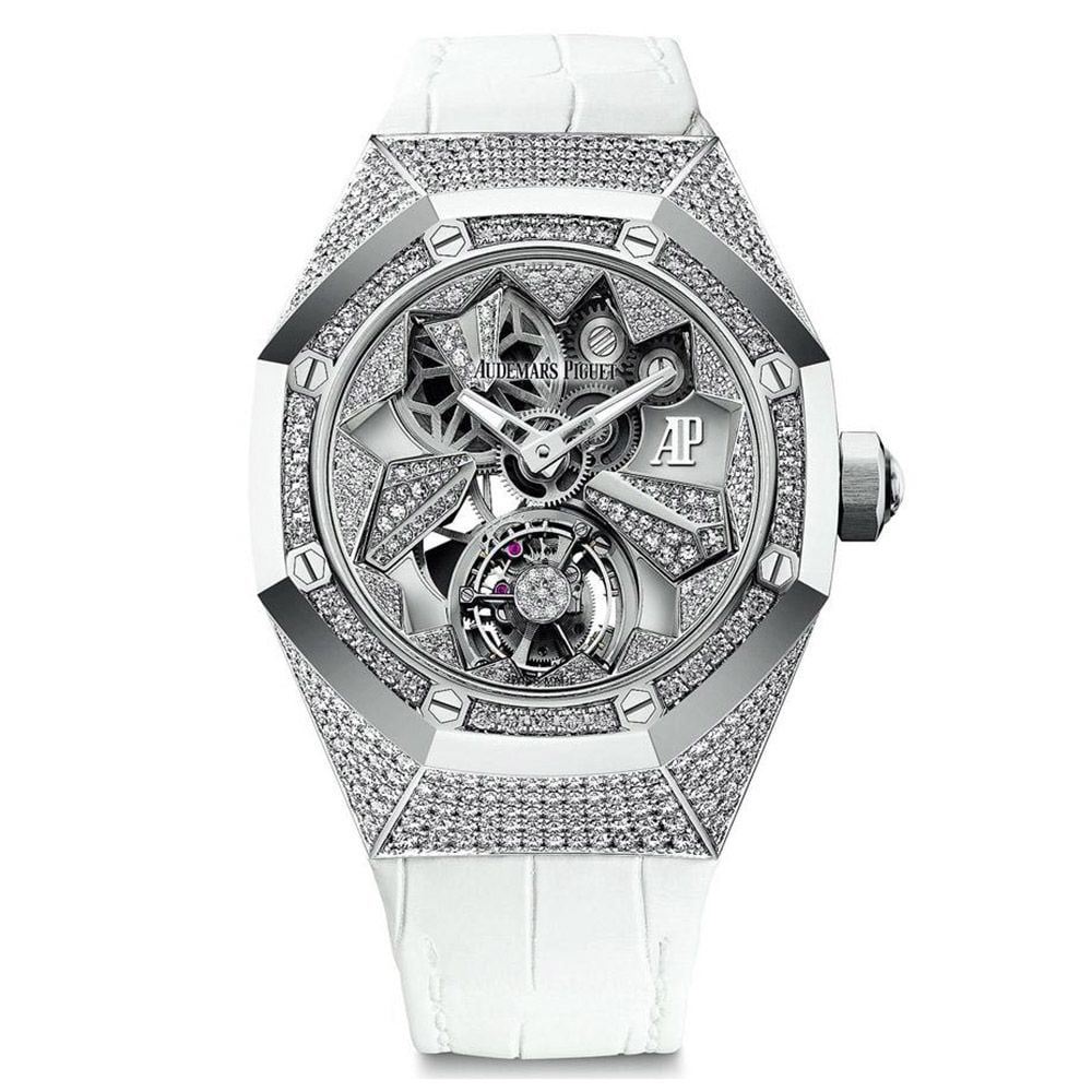 Audemars Piguet Concept 26227BC, Flying Tourbillon, Diamond Bezel, 18K - Avi & Co. 1