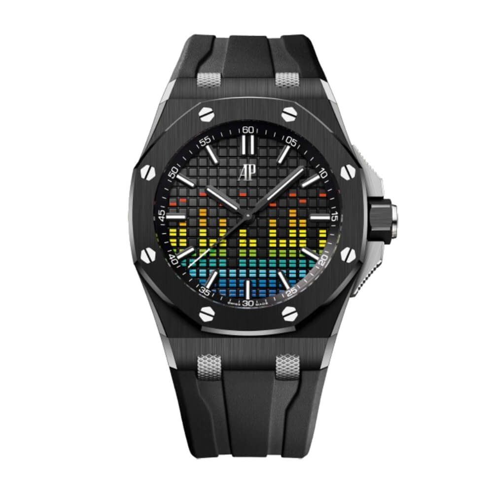 Audemars Piguet Royal Oak Offshore 15600CE, Ceramic, Music Edition, Bl - Avi & Co. 1
