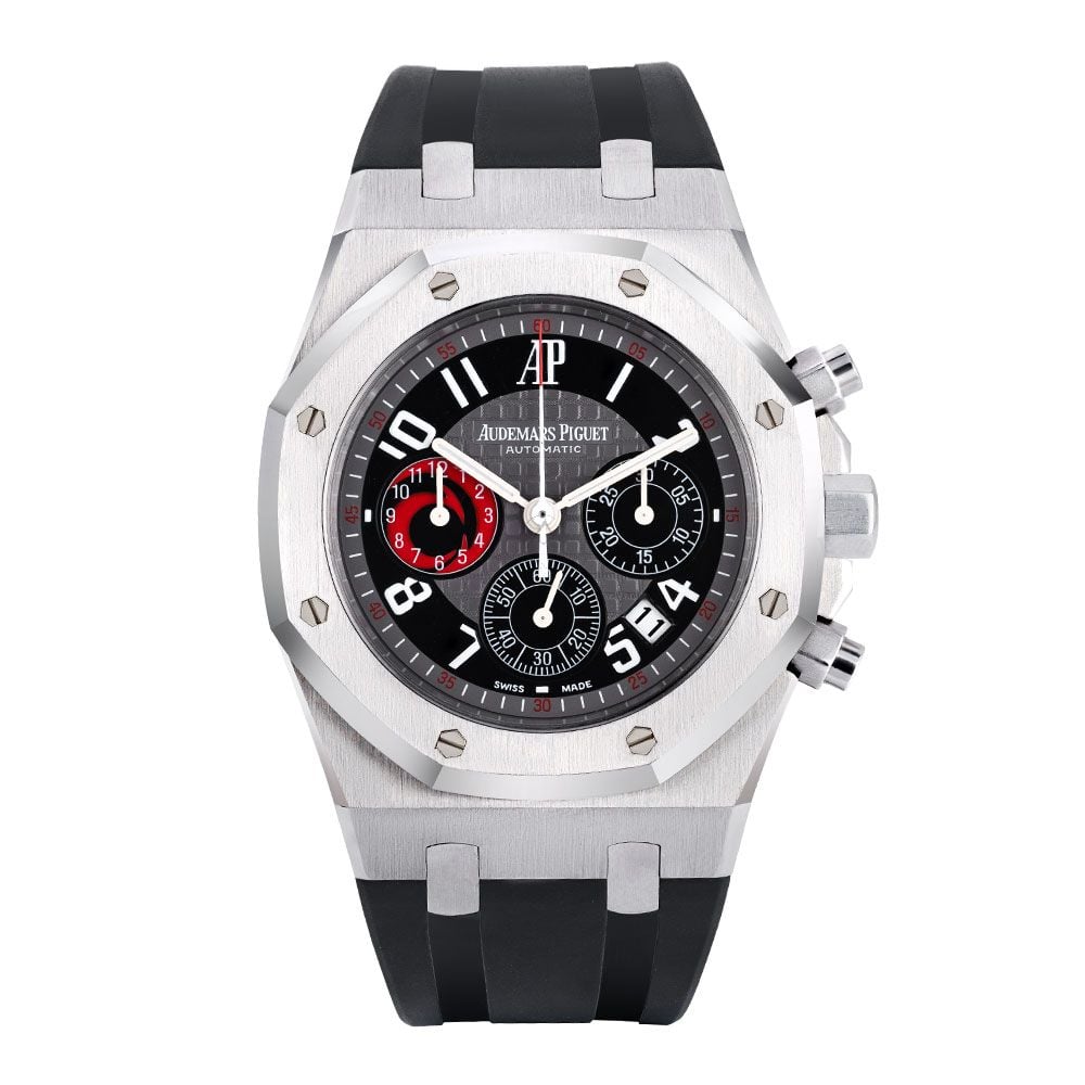 Audears Piguet oyal Oak Offshore 26040ST.OO.D002CA.01 , Stainless Steel, Black Dial, 44 mm - Avi & Co. 1