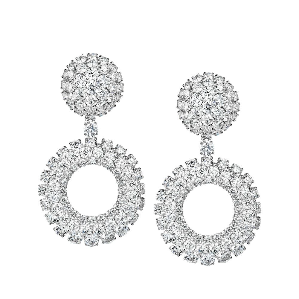 Avi & Co. Statement Diamond Earrings