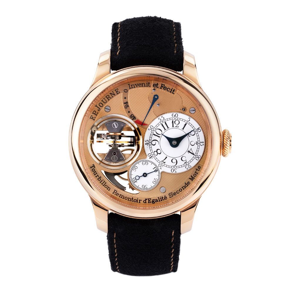 F.P.Journe Cal1519, Tourbillon Souverain Rose Gold Transparent Dial, 44 mm - Avi & Co. 1