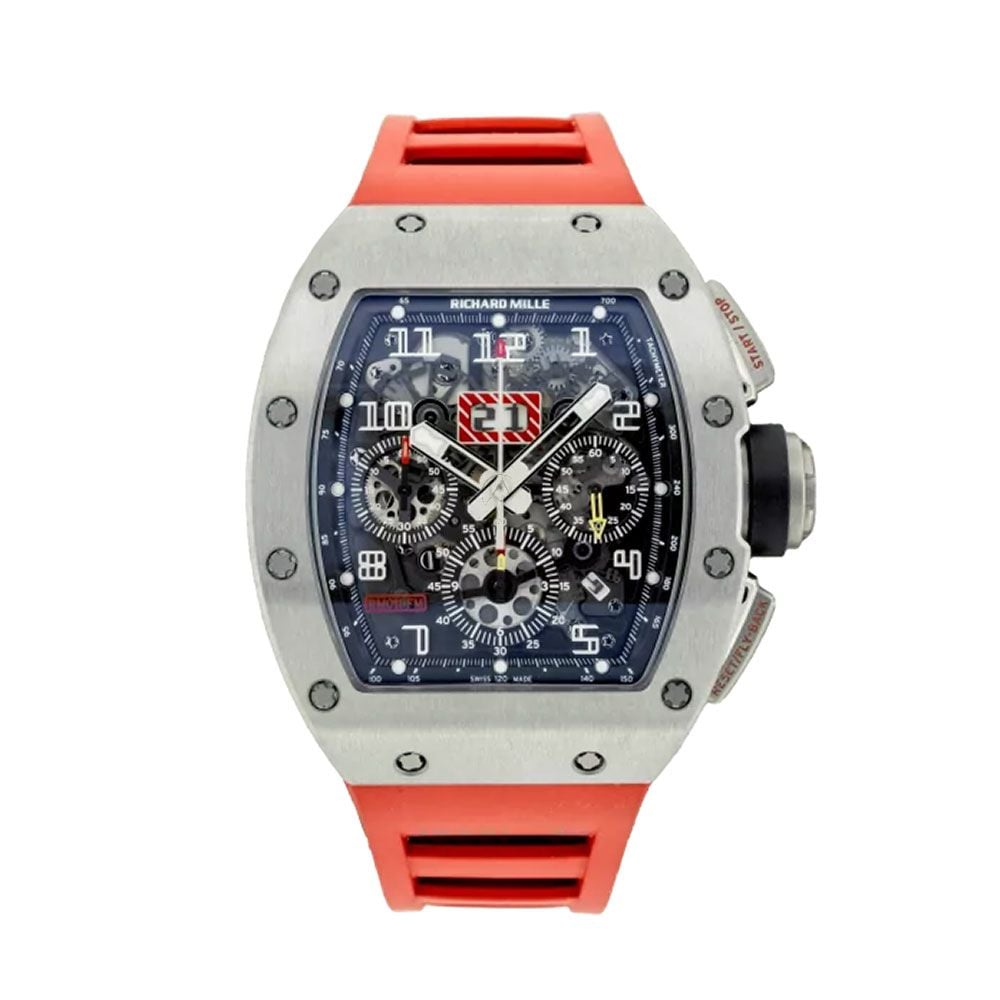 Richard Mille RM 011, Titanium, Skeleton Dial, 50 mm - Avi & Co. 1