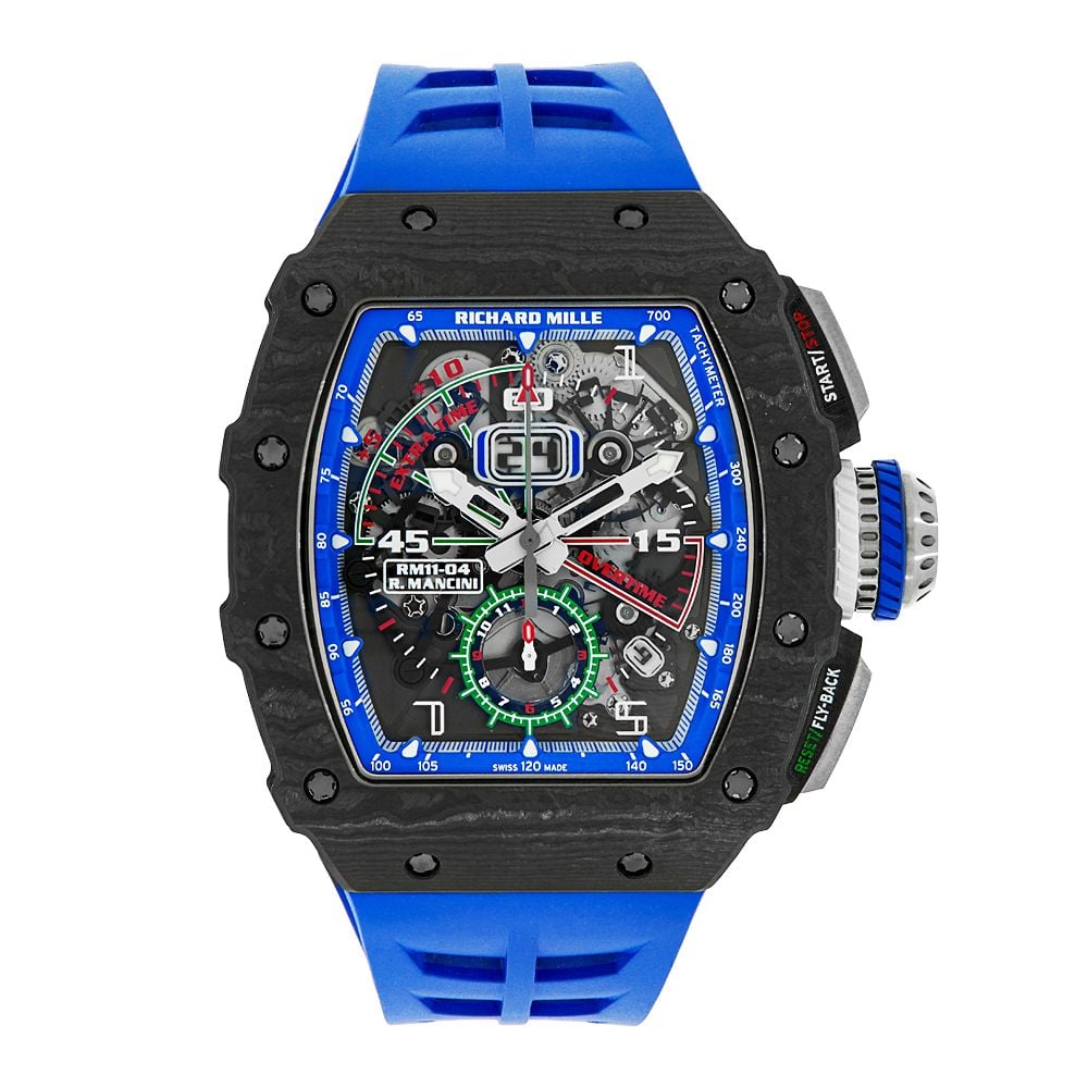 Richard Mille, RM 11-04, Titanium, Roberto Mancini, Skeleton Dial, 50 mm - Avi & Co. 1