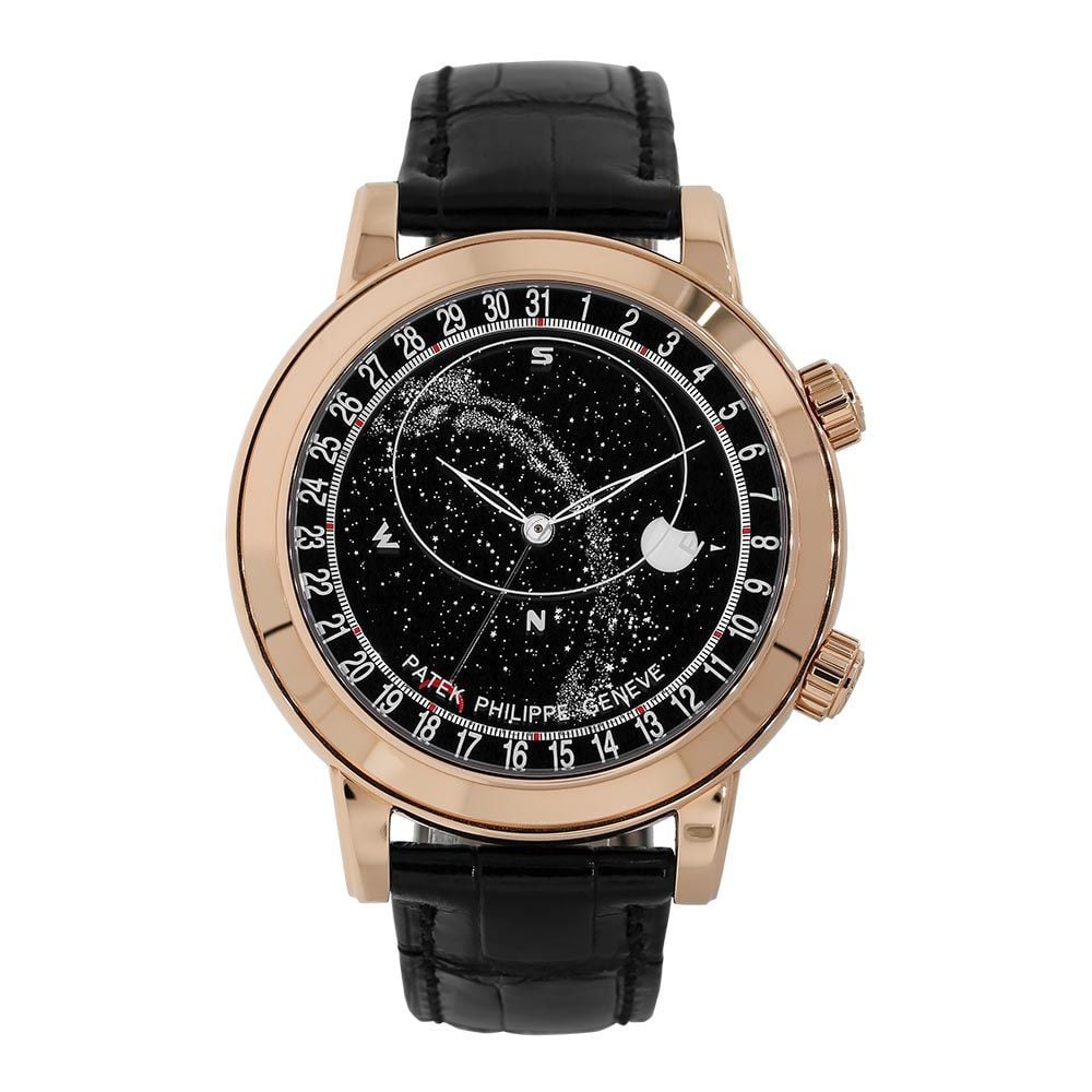 Patek Philippe Grand Complications 6102R – Rose Gold, Black Celestial Dial, 44mm - Avi & Co. 1