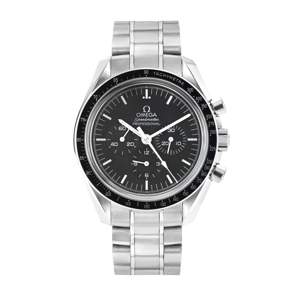 Omega Speedmaster 311.30.42.30.01.006 | Professional "Moonwatch" | Black Dial - Avi & Co. 1