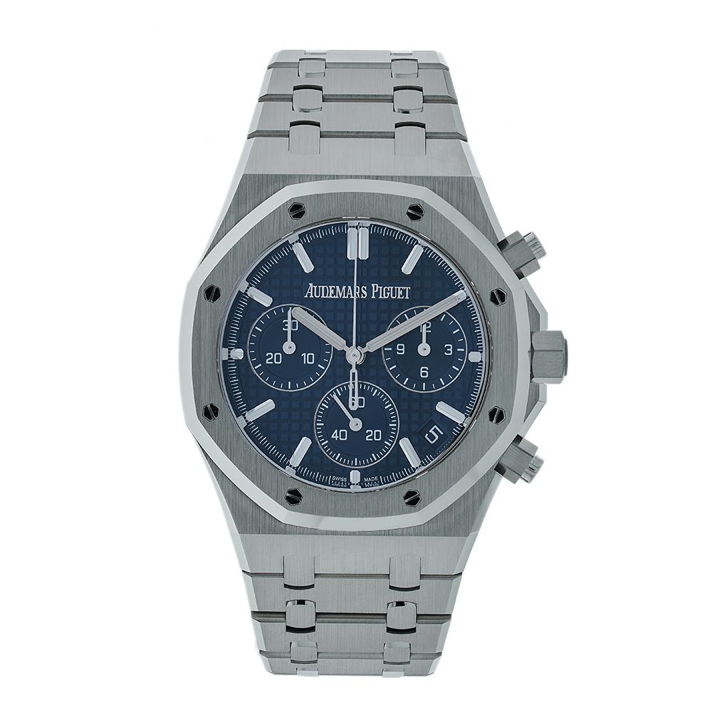 Audemars Piguet Royal Oak 26240ST 50th Anniversary Steel Blue Dial In Stock