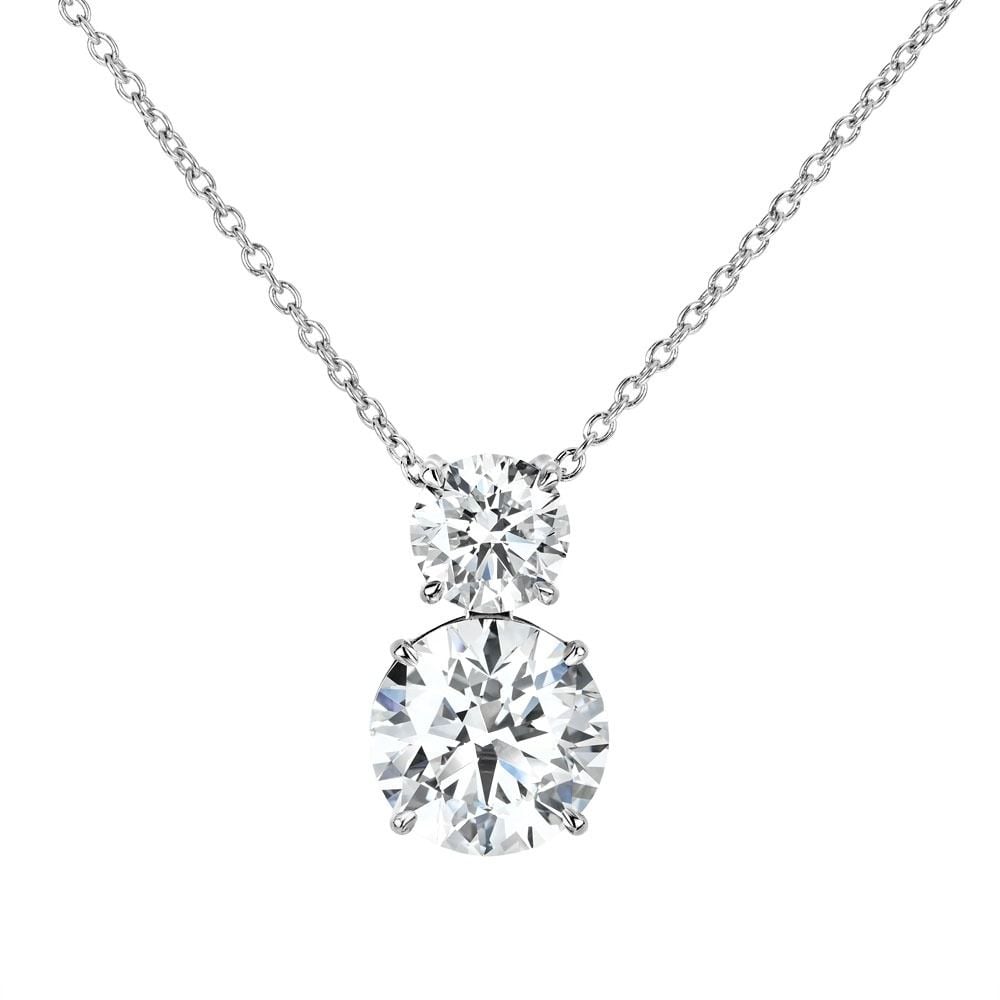 Avi & Co. Round Solitaire Pendant - Avi & Co. 1