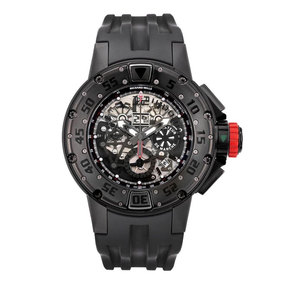 Richard Mille RM 032, Limited Edition Titanium, Skeleton Dial, 50 mm - Avi & Co. 1