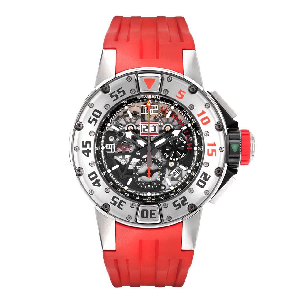 Richard Mille RM 011 Full Titanium, Sand Blast Edition, Skeleton Dial - Avi & Co. 1