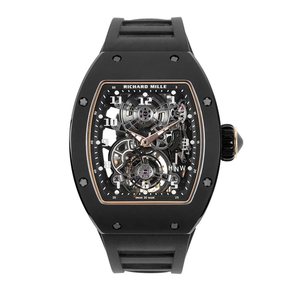 Richard Mille, RM 17-01 RG, Black Ceramic, Skeleton Dial, 48 mm - Avi & Co. 1